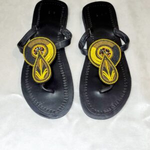 African Beaded Slipper
