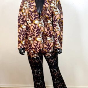 Corset Blazer Lace pantsuit