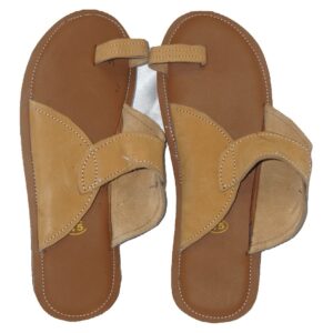 African leather men Slippers