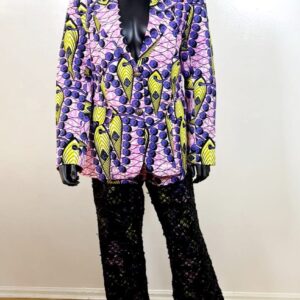Corset Blazer Lace Pantsuit