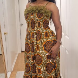 Emerald Essence Maxi Dress